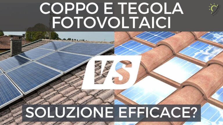 Efficienza energetica: Le tegole fotovoltaiche, una soluzione sostenibile