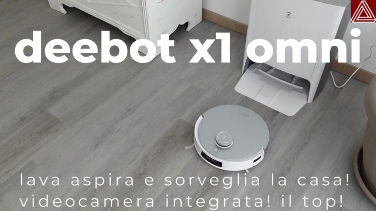 Ecovacs Deebot X1 Omni: Il robot aspirapolvere ottimizzato e compatto