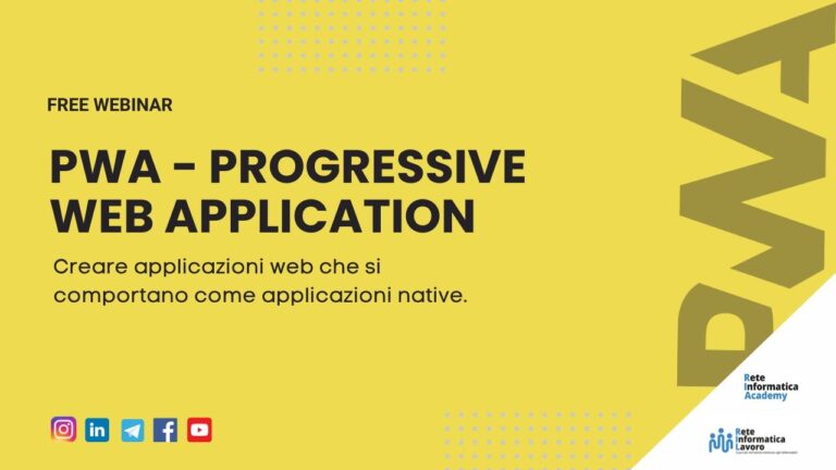 Progressive Web App: Una rivoluzione nel mondo del web