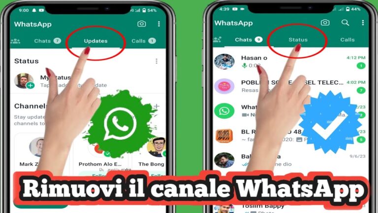 Nascondere i canali di WhatsApp: trucchi e consigli